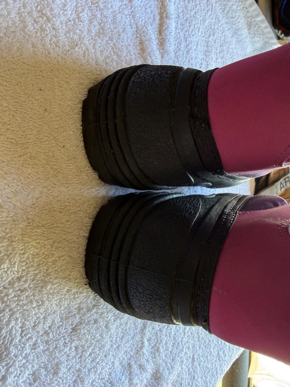 Ozark Trail Girls Purple and Pink Insulated Snow Boots - Picture 7 of 8